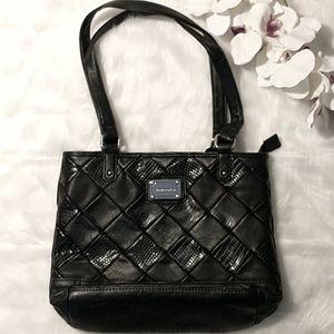 Quilted leather Stone Mountain purse